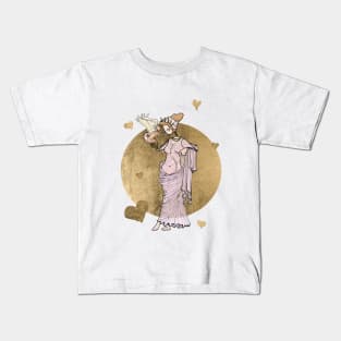 Aphrodite and Eros Kids T-Shirt